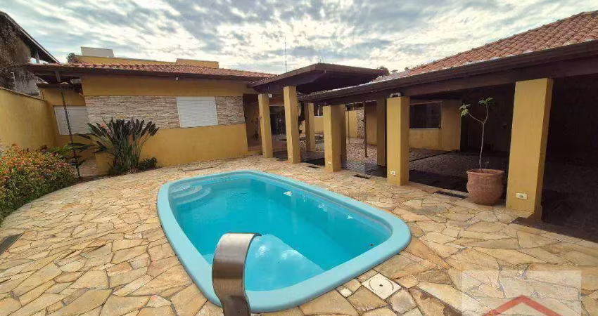 Casa térrea com 3 suítes para alugar, 288 m² por r$ 7.400/mês - bairro caxambu - jundiaí/sp