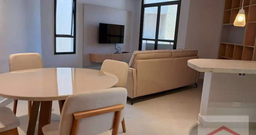 Apartamento 77m² mobiliado para locação por r$ 2.700,00 com 2 quartos (1 suíte) condomínio stephane caroline jardim merci ii em jundiaí/sp
