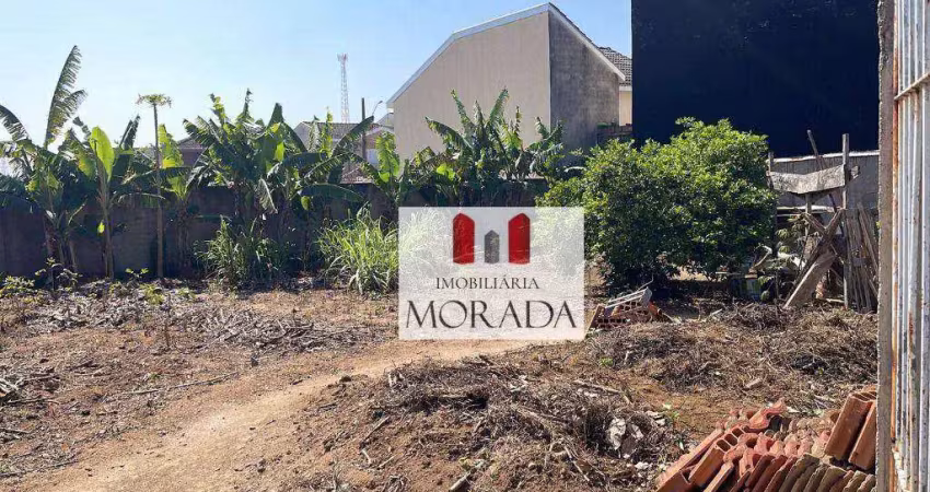 Terreno à venda, 334 m² por r$ 375.000,00 - residencial santa paula - jacareí/sp