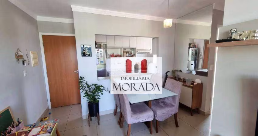 Apartamento com 2 dormitórios à venda, 47 m² por R$ 355.000 - Jardim Satélite - São José dos Campos/SP