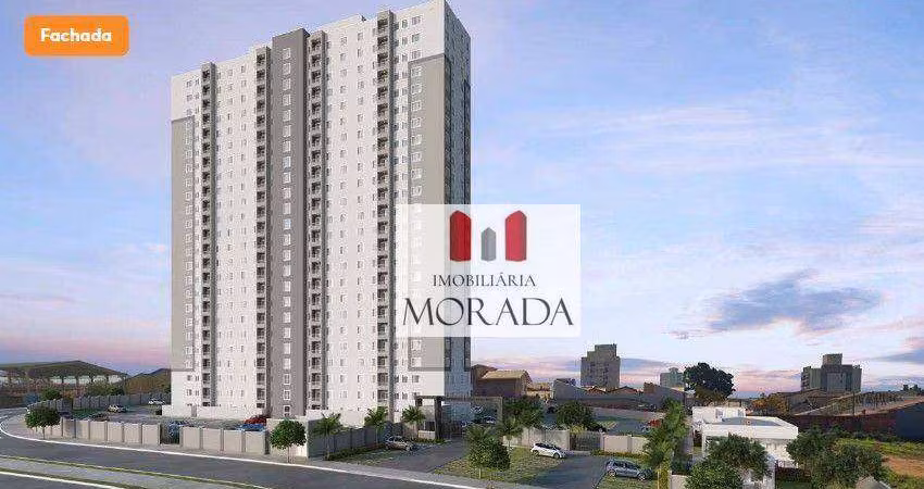 Apartamento com 2 dormitórios à venda, 36 m² por R$ 260.990 - Parque dos Ipês - São José dos Campos/SP