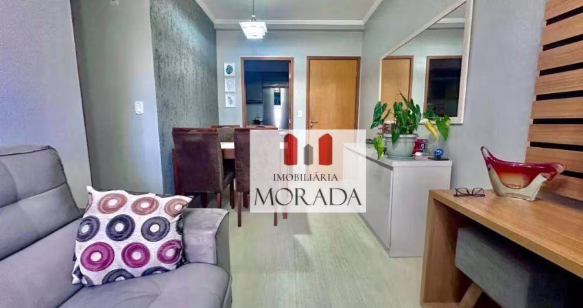 Apartamento com 3 dormitórios à venda, 61 m² por R$ 425.000,00 - Jardim Satélite - São José dos Campos/SP