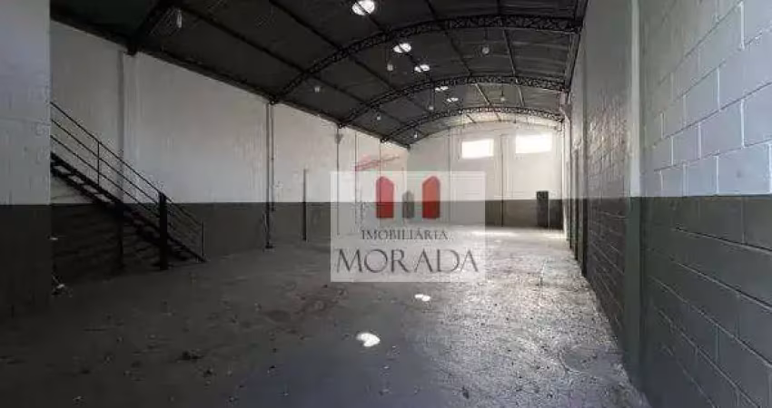 Galpão para alugar, 275 m² por r$ 8.500,00/mês - chácaras reunidas - são josé dos campos/sp