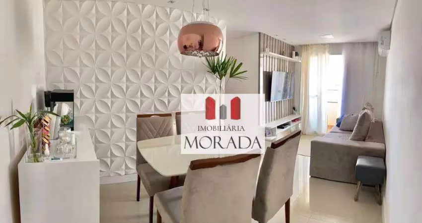 Apartamento com 3 dormitórios à venda por R$ 480.000 - Conjunto Residencial Trinta e Um de Março - São José dos Campos/SP