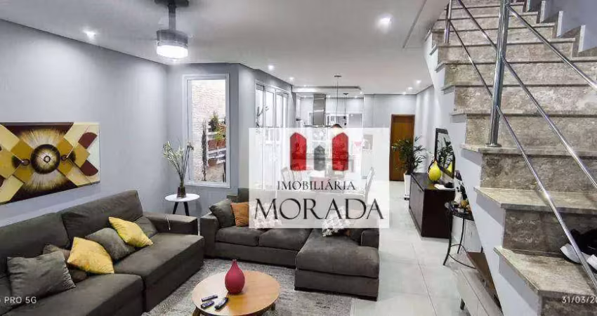 Sobrado com 3 dormitórios à venda, 162 m² por R$ 1.120.000 - Jardim das Indústrias - São José dos Campos/SP