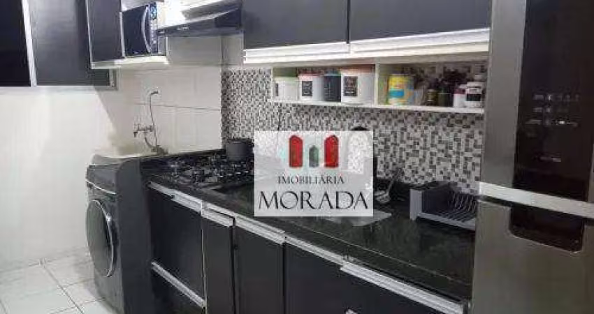 Apartamento com 2 dormitórios à venda, 50 m² por R$ 280.000 - Bosque dos Eucaliptos - São José dos Campos/SP
