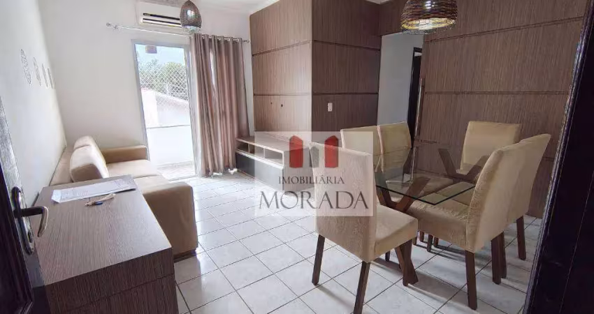 Apartamento mobiliado com 2 dormitórios para alugar, 61 m² por R$ 2.850/mês - Jardim Oriente - São José dos Campos/SP