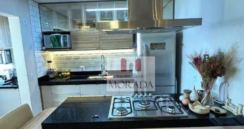 Apartamento com 2 dormitórios à venda, 55 m² por r$ 590.000,00 - parque industrial - são josé dos campos/sp