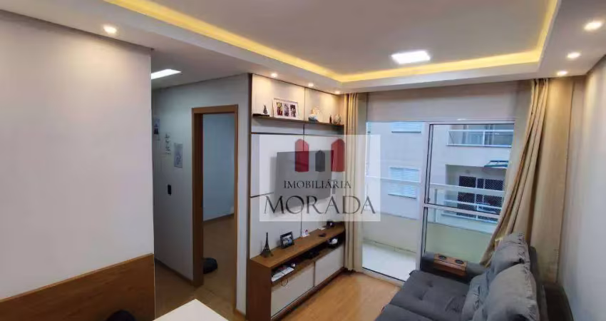 Apartamento com 2 dormitórios à venda, 48 m² por r$ 390.000 - jardim sul - são josé dos campos/sp