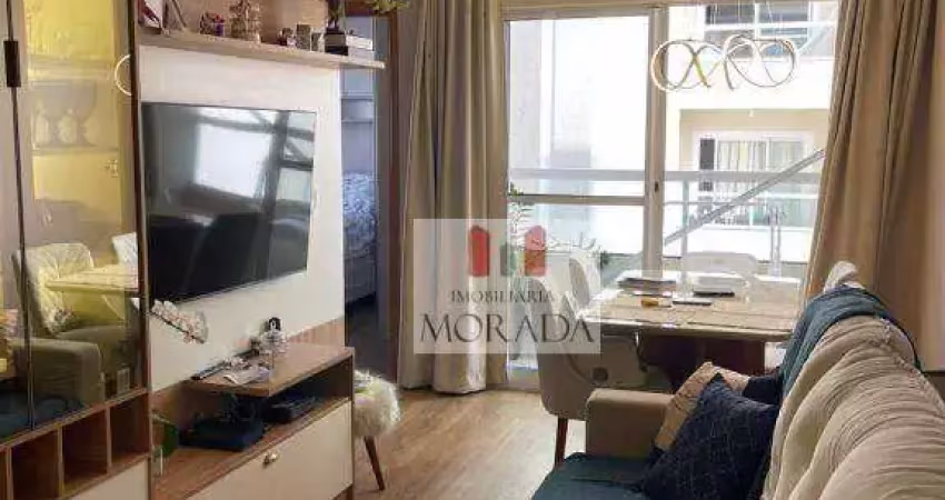 Apartamento com 2 dormitórios para alugar, 45 m² por r$ 3.080/mês - jardim sul - são josé dos campos/sp