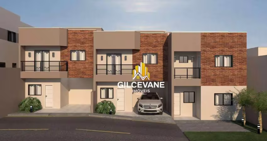 Sobrado com 3 dormitórios à venda, 110 m² por r$ 604.817 - cachoeira - curitiba/pr