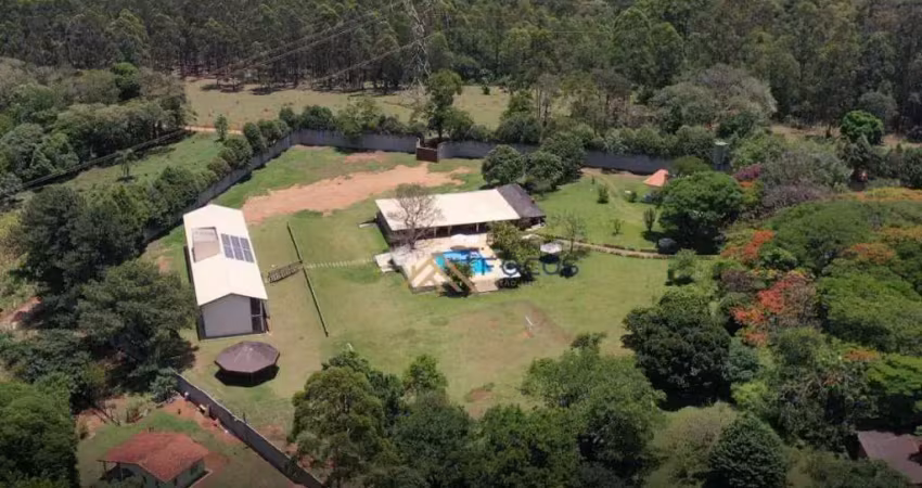 Chácara com 16 dormitórios, 19000 m² - venda por r$ 7.500.000,00 ou aluguel por r$ 31.000,01/mês - pinhal - cabreúva/sp