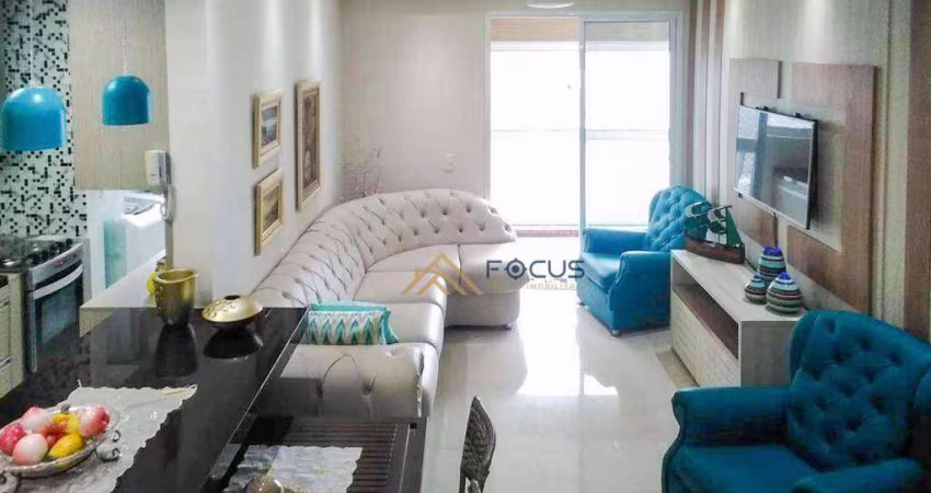 Apartamento com 2 dormitórios à venda, 78 m² por R$ 789.000 - Centro - Itanhaém/SP - Focus Gestão Imobiliária