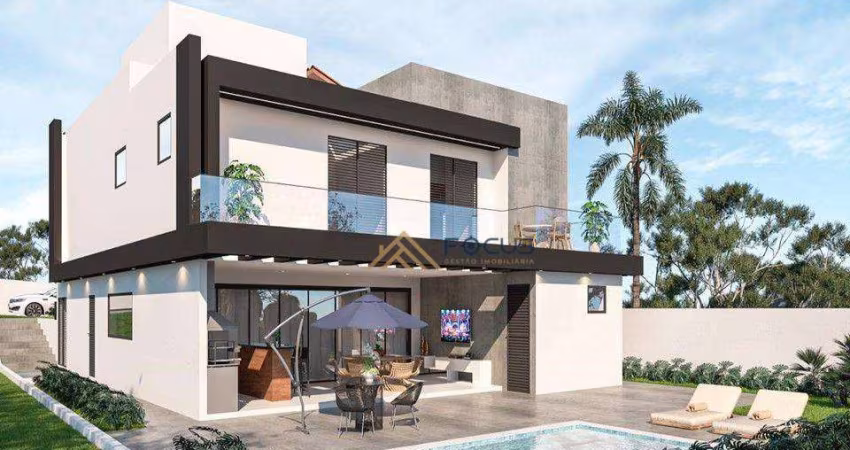 Casa com 4 dormitórios à venda, 330 m² por R$ 3.490.000,00 - Alphaville Jundiaí - Jundiaí/SP