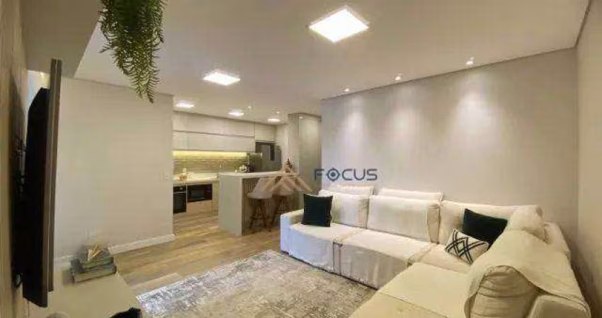 Apartamento com 3 dormitórios à venda, 101 m² por R$ 1.200.000,00 - Horto Florestal - Jundiaí/SP