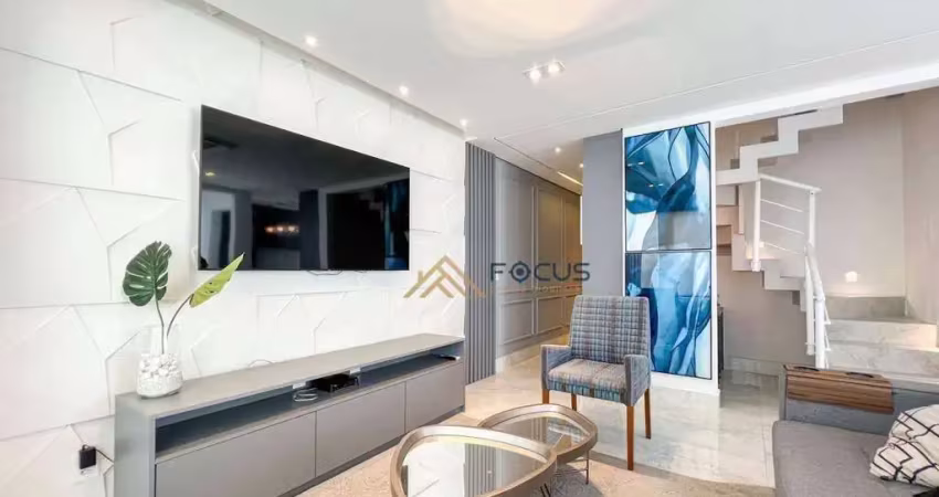 Apartamento Triplex com 4 dormitórios para alugar, 238 m² por R$ 14.860,01/mês - Anhangabaú - Jundiaí/SP