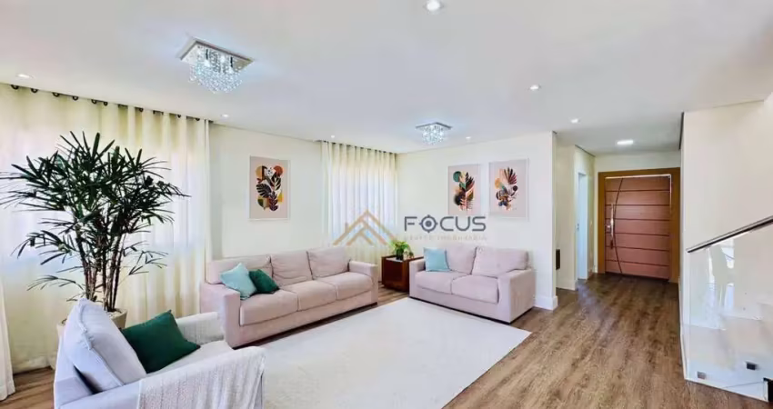 Casa com 3 dormitórios à venda, 296 m² por r$ 3.100.000,00 - bosque do horto - jundiaí/sp