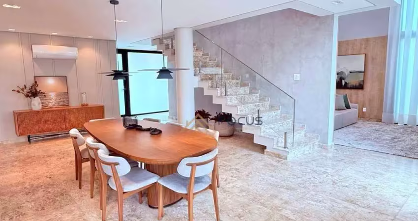Casa com 3 dormitórios para alugar, 310 m² por r$ 24.200,00/mês - cidade santos dumont - jundiaí/sp