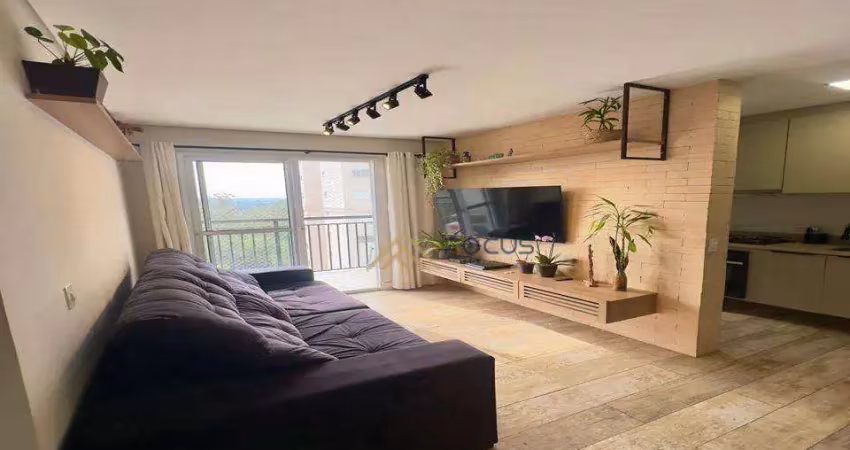Apartamento com 2 dormitórios à venda, 57 m² por r$ 600.000 - jardim torres são josé - jundiaí/sp