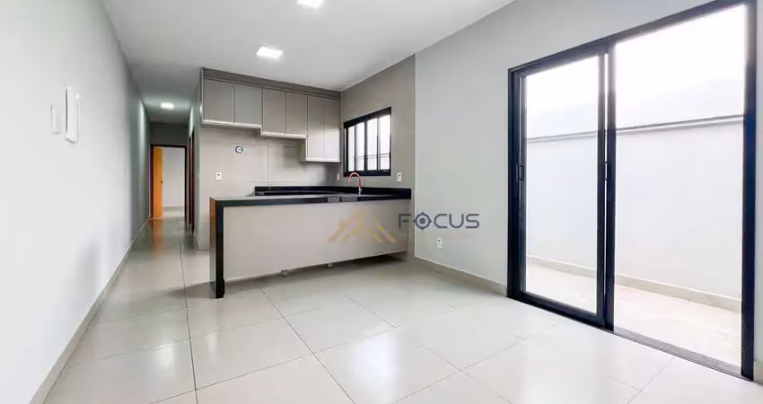 Casa com 2 dormitórios para alugar, 75 m² por r$ 3.294/mês - jardim são vicente - jundiaí/sp