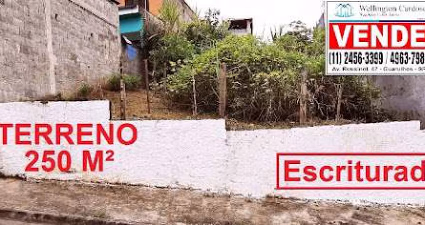 Terreno Escriturado, 250 m² por R$ 344.700 - Jardim Paraíso - Guarulhos/SP