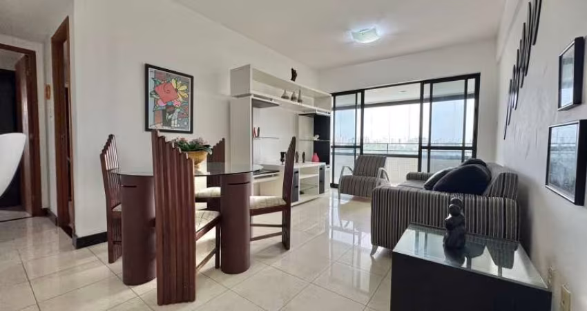 Itaigara, Apartamento Para Locação, 02 Quartos, 70m2,  Nascente, Mobiliado, Salvador/BA.