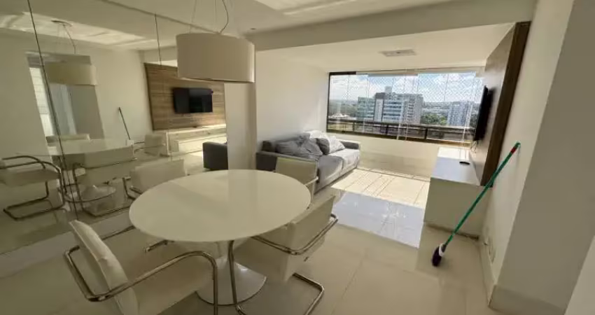 Alphaville1,  apartamento 03 quartos, para venda, 78m2, nascente total, mobiliado, salvador- ba