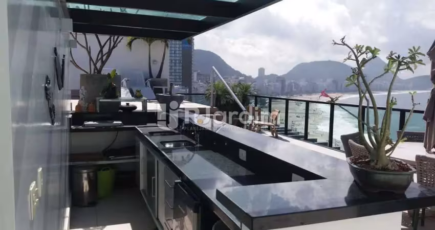 Cobertura com 4 quartos à venda na Avenida Atlântica, Copacabana, Rio de Janeiro