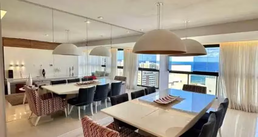 Cobertura para venda em salvador, jardim armação, 4 dormitórios, 4 suítes, 5 banheiros, 3 vagas