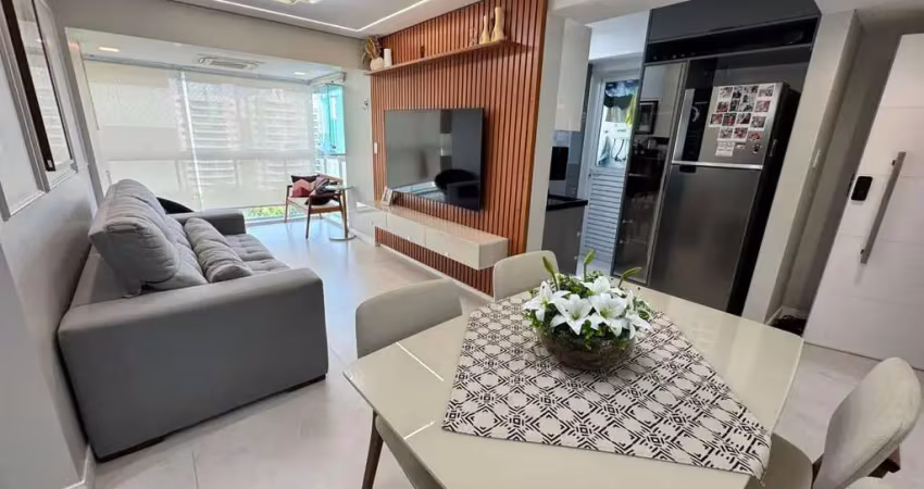 Apartamento 2 quartos para venda em salvador, alphaville i, 2 dormitórios, 1 suíte, 3 banheiros, 1 vaga
