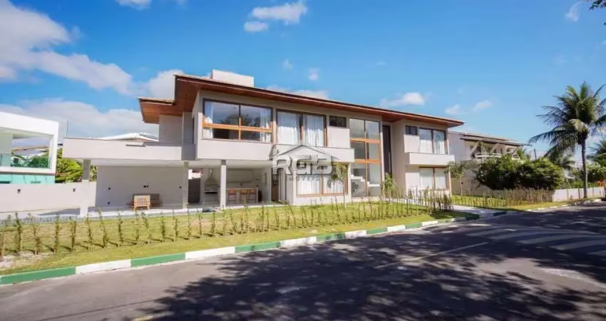 Mansão 6 suítes porteira fechada no cond. paraíso dos lagos guarajuba r$ 4.500.000,00