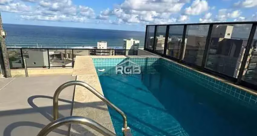 Cobertura duplex 4 suítes vista mar piscina privativa em armação r$ 1.950.000,00