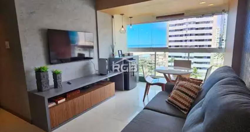 Lindo 1/4 e sala vista mar porteira fechada em armação r$ 790.000,00