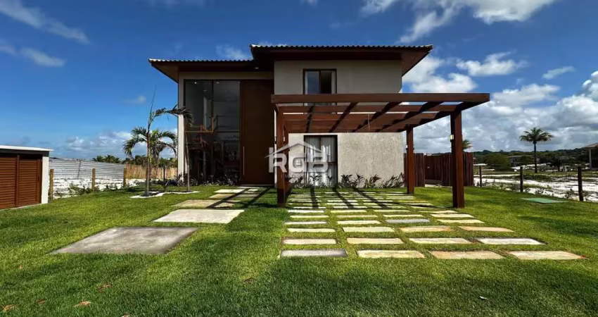 Casa 5 suítes alto padrão porteira fechada em costa do sauípe r$ 2.700.000,00