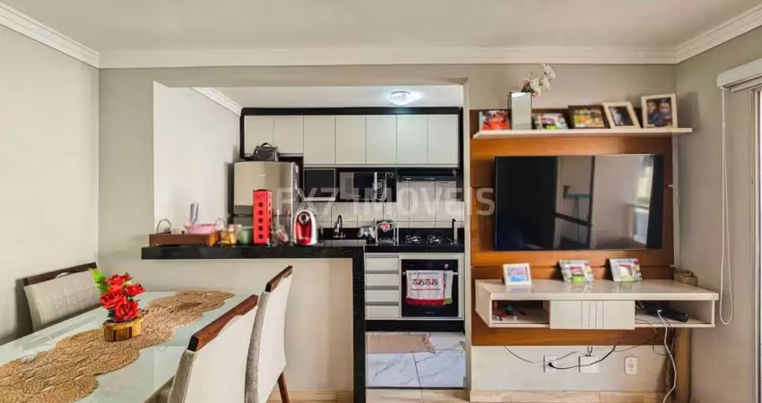Apartamento à venda em campinas-sp, jardim nova europa: 2 quartos, 2 salas, 1 banheiro, 1 vaga, 49m². aproveite!
