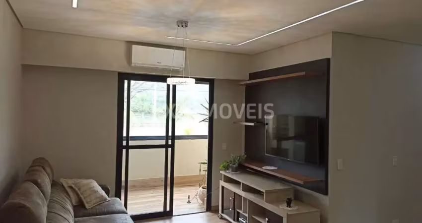 Apartamento de 3 quartos no Centro de Vinhedo-SP: 1 suíte, 3 salas, 3 banheiros, 2 vagas, 96m²