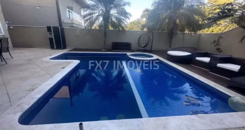 Residência de Luxo no Swiss Park, Campinas-SP: 4 Quartos, 4 Suítes, 3 Salas, 6 Banheiros, 4 Vagas e 350m²