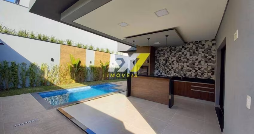 Casa de Condomínio de Luxo no Swiss Park, Campinas-SP: 4 quartos, 4 suítes, 3 salas, 6 banheiros, 4 vagas, 300m². Confira!