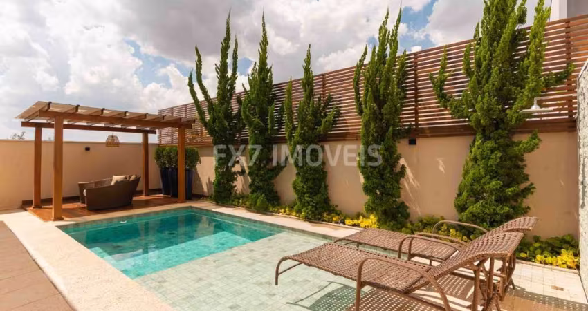 Luxuosa casa de condomínio à venda em Campinas-SP, no Swiss Park: 3 quartos, 3 suítes, 3 salas, 5 banheiros, 4 vagas, 307,10 m².
