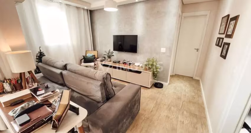 Apartamento à venda em Campinas-SP, no bairro São Bernardo: 2 quartos, 1 suíte, 2 salas, 1 banheiro, 1 vaga de garagem, 67m².