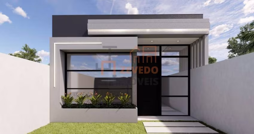 Casa com 3 quartos no tabuleiro