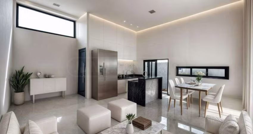 Casa em Condomínio à venda, 3 quartos, 2 suítes, 2 vagas, Residencial Ágape - Piracicaba/SP