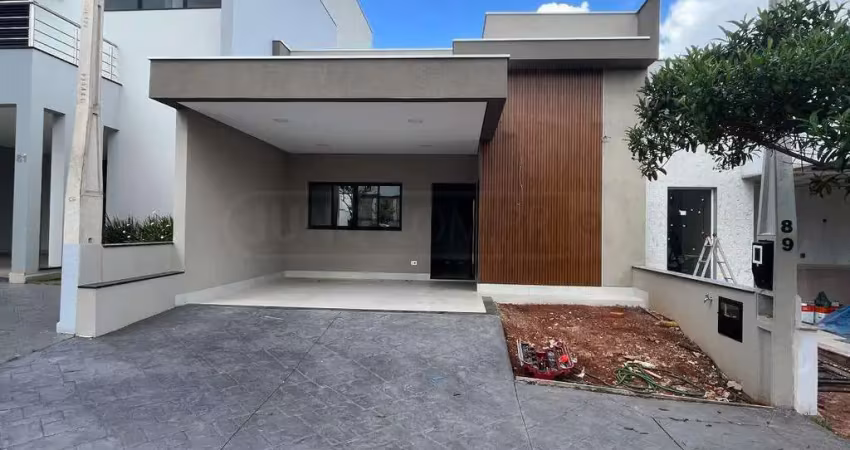 Casa em Condomínio à venda, 3 quartos, 1 suíte, 2 vagas, Residencial Tomazella - Piracicaba/SP