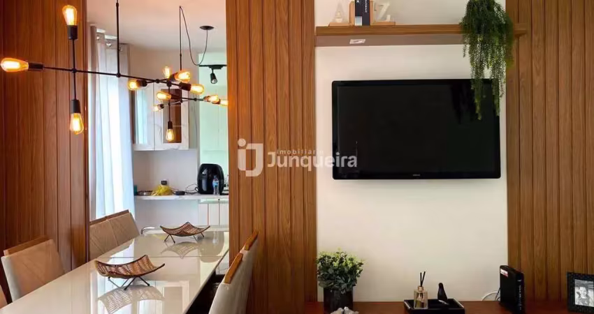 Apartamento à venda, 2 quartos, 1 suíte, 1 vaga, paulicéia - piracicaba/sp
