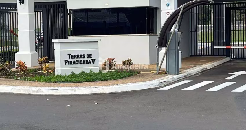 Terreno em condomínio à venda, terras de piracicaba v - piracicaba/sp