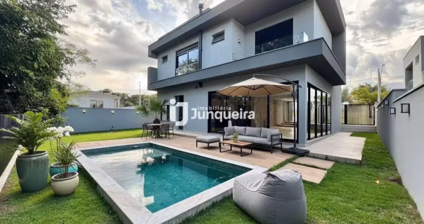 Casa em condomínio à venda, 4 quartos, 4 suítes, 4 vagas, alphaville piracicaba - piracicaba/sp