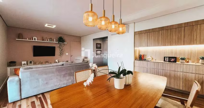 Apartamento à venda, 3 quartos, 3 suítes, 3 vagas, são dimas - piracicaba/sp