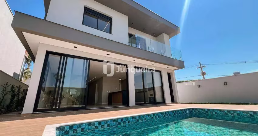 Casa em condomínio à venda, 3 quartos, 3 suítes, 4 vagas, villa d'áquila - piracicaba/sp