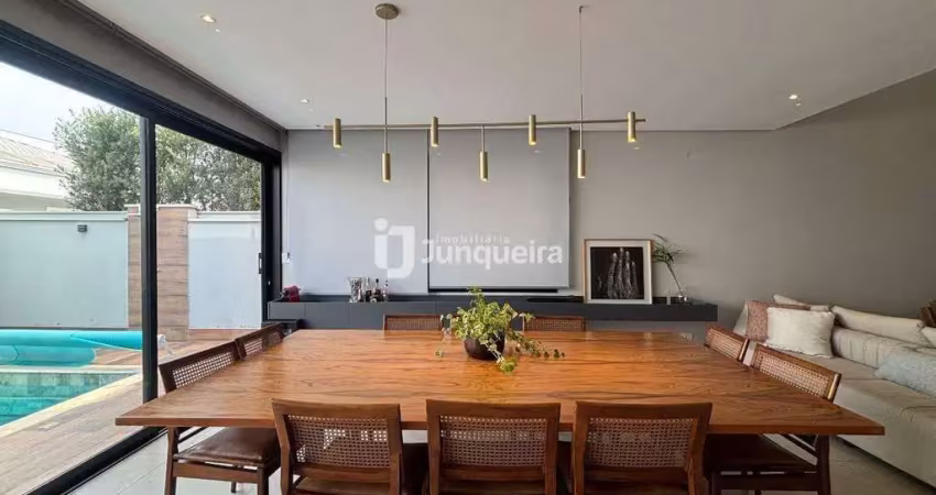 Casa em condomínio à venda, 3 quartos, 3 suítes, 4 vagas, villa d'áquila - piracicaba/sp