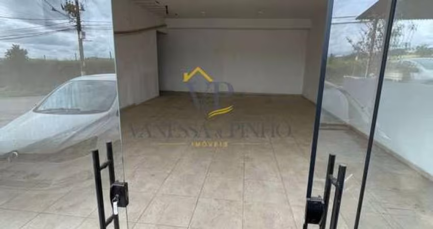 Salão Comercial para Locação em Atibaia, Jardim Imperial, 1 dormitório, 2 banheiros, 4 vagas